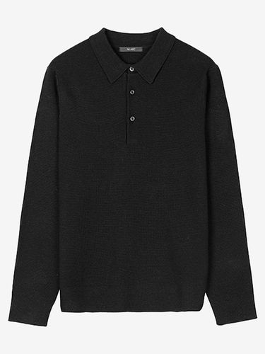 Collared Sweater _ Black - ADHOC - Modalova