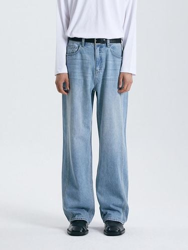 Wide-Fit Side Point Denim Pants _ - TNGT - Modalova