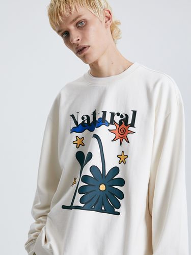 Natural Floral Graphic Sweatshirt - TNGT - Modalova