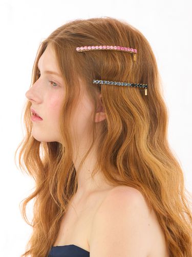 Two-tone Hair Clip (8Colors) - Jean Paul Clarisse - Modalova