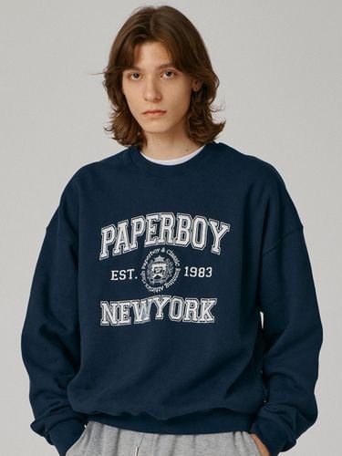 Arched New York Logo Sweatshirts_3 Colors - PaperBoy - Modalova