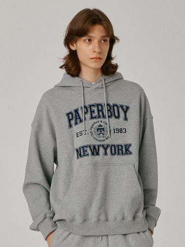 Arched New York Logo Hoodie_3 Colors - PaperBoy - Modalova