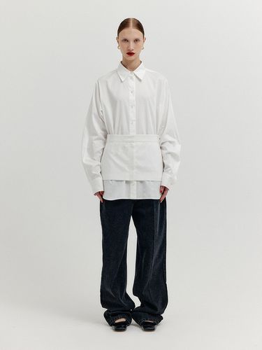 XIRT Oversized Shirt With Skirt Belt - EENK - Modalova