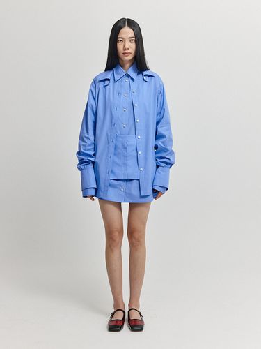 XIRT Oversized Shirt With Skirt Belt - EENK - Modalova