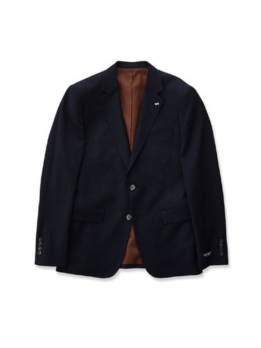 Solid Suit Jacket - Navy - STCO - Modalova