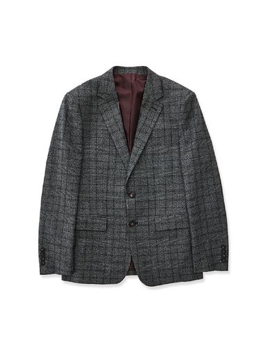 Plaid Slim Suit - Gray - STCO - Modalova