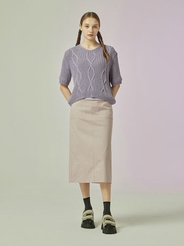 Banding Outer Pocket H-Line Skirt - CC collect - Modalova