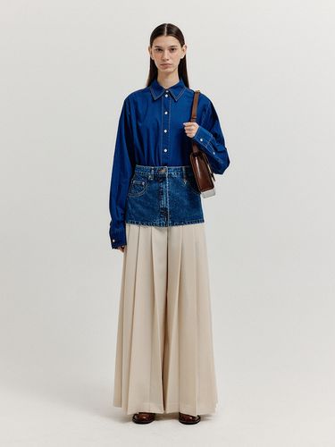 XIRT Oversized Shirt With Skirt Belt - EENK - Modalova