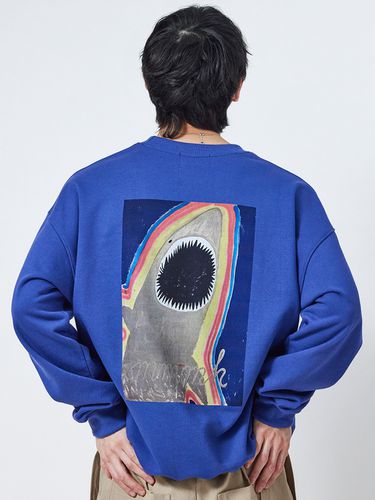 COLLECTION LINE] MMMH Sweatshirt_Navy - beyondcloset - Modalova