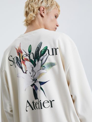 Oversized Atelier Floral Graphic Sweatshirt - TNGT - Modalova