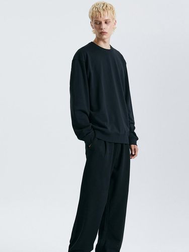 Semi-Oversized Essential Sweatshirt 2pcs Set - TNGT - Modalova