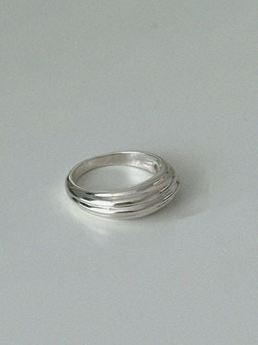 Silver 925 Dive Ring - byweekend - Modalova