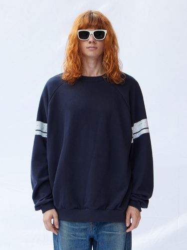 Varsity Sweatshirt _ Navy - V2 - Modalova