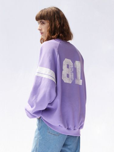 Varsity Sweatshirt _ Purple - V2 - Modalova