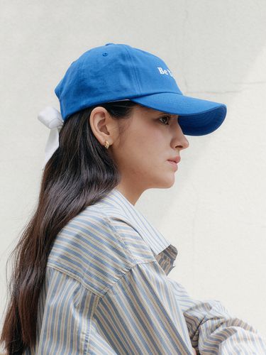 Y Ribbon Ball Cap_Blue - YUPPE - Modalova