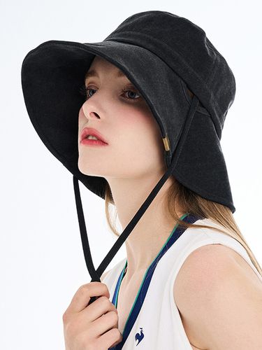 Pigment Two-Way String Bucket Hat Margaret - WHITE SANDS - Modalova