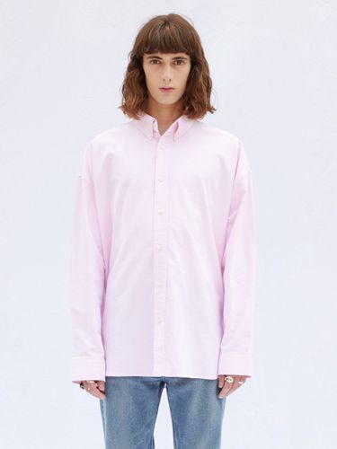 Pocket Detail Oxford Shirt _ Pink - V2 - Modalova