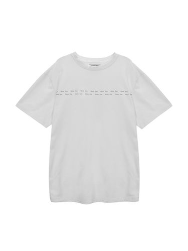 Double Line Logo Top_White - Matin Kim - Modalova