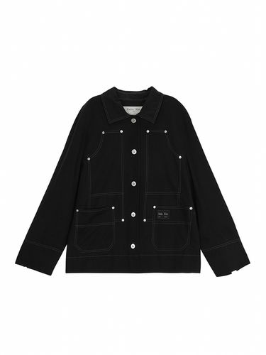 Carpenter Work Jacket_Black - Matin Kim - Modalova