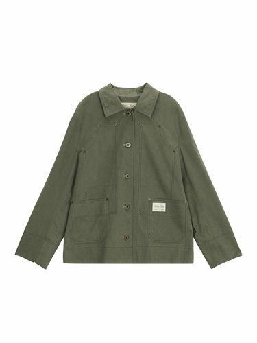 Carpenter Work Jacket_Khaki - Matin Kim - Modalova