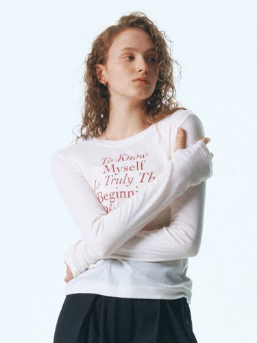 Life Lettering Long Sleeve T-Shirts - CITYBREEZE - Modalova