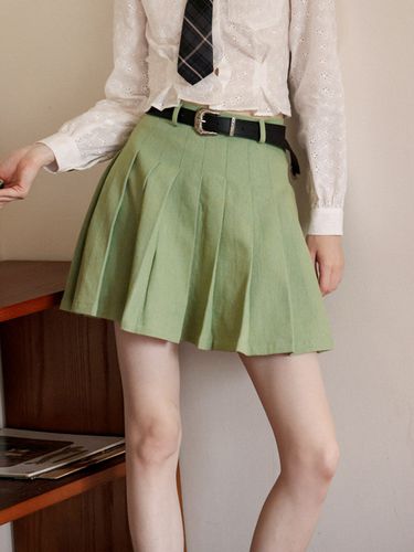 Cest Short A Line Pleated Skirt () - Cest Moidew - Modalova