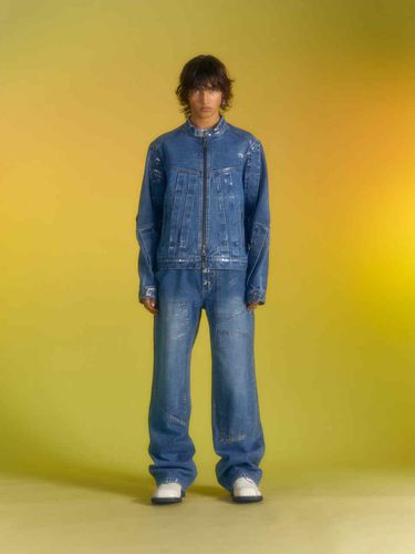 Wax Coated Carpenter Wide FIt Jean - ADSB ANDERSSON BELL for MEN - Modalova