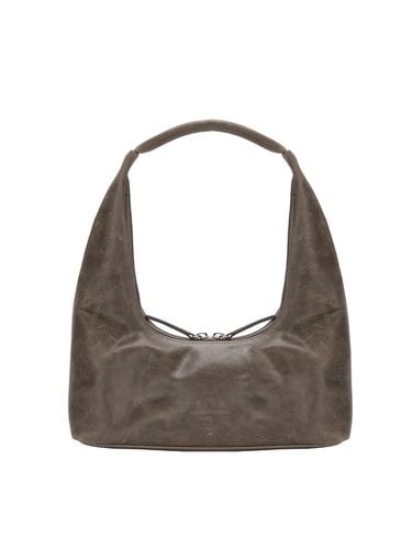 Hobo Shoulder Bag_Washed Brown Pull - MARGESHERWOOD - Modalova