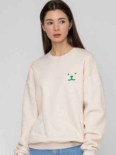 Face Smile Drawing Sweatshirt - GRAVER - Modalova