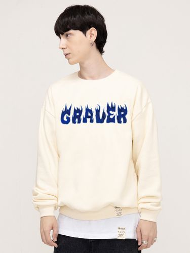 Flame Logo Sweatshirt - GRAVER - Modalova