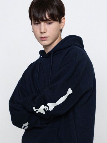 Elbow OF Bone Hoodie - Navy - GRAVER - Modalova