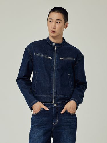 Standard Biker Denim Jacket _ - Wrangler - Modalova