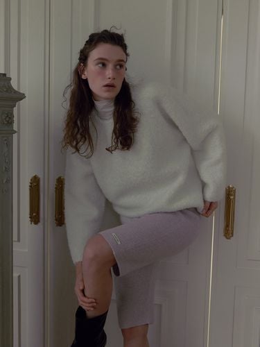 Furry Wool Knit - overdueflair - Modalova