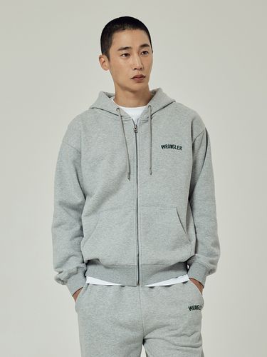 Original Lettering Hoodie Zip-Up _ - Wrangler - Modalova