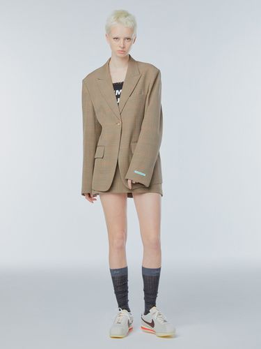 Oversized Single Wool Jacket - INSTANTFUNK - Modalova