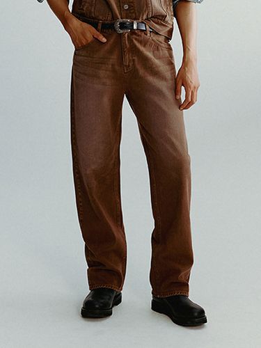 Washed Denim Pants _ Brown - Wrangler - Modalova