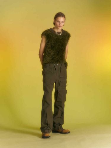 Raw Edge Multi-Pocket Pant - Khaki - ADSB ANDERSSON BELL for MEN - Modalova