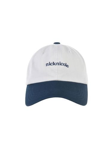 Signature Color Block Ball Cap_Navy - NICK&NICOLE - Modalova