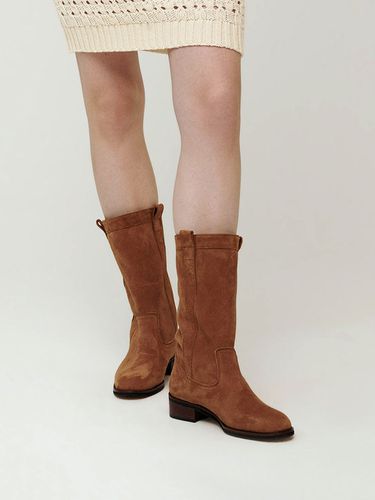 Laurent Boots_Brown Suede - CHAUSSURE LAPIN - Modalova