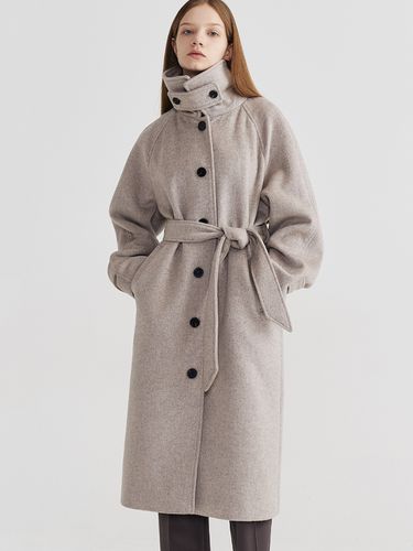 Balmacan Coat - Light Beige - MaLoupe - Modalova