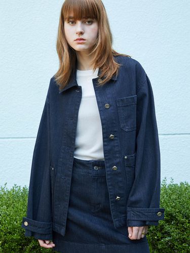 Medium Length Denim Jacket - on&on - Modalova