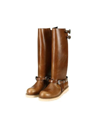 Heather Cut-Out Long Boots_Brown - ADSB ANDERSSON BELL for WOMEN - Modalova