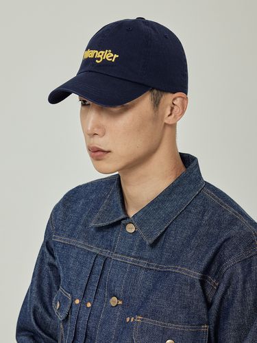 Basic Logo Washing Ball Cap _ Navy - Wrangler - Modalova