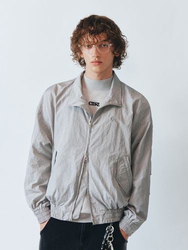 Nylon Blouson Windbreaker Jumper_Grey - CITYBREEZE - Modalova