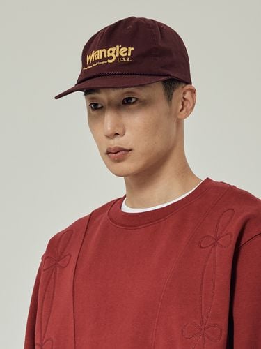 Signature Logo Snapback Cap _ Red - Wrangler - Modalova