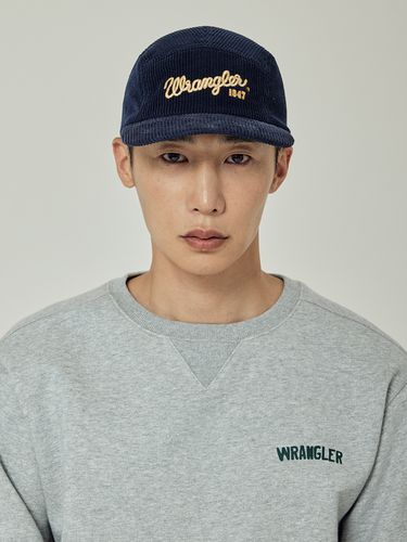 Corduroy Rope Logo Camp Cap _ Navy - Wrangler - Modalova