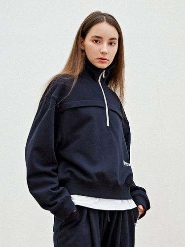 Flap 1/2 Zip Up Sweatshirt - CUSTOM US - Modalova