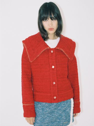 Lori III Cardigan Jacket - Red - THE ASHLYNN - Modalova