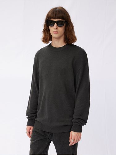 Boucle Knit Sweater_Charcoal - V2 - Modalova