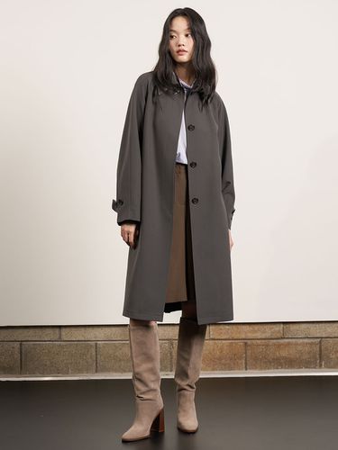 Single Trench Coat - OLIVE DES OLIVE - Modalova